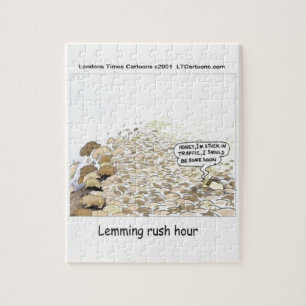 Lemmings Spitsuur Grappig Legpuzzel