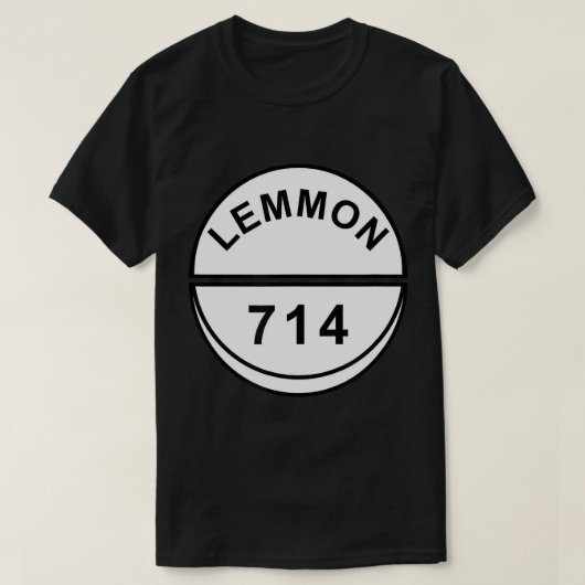 Lemmon 714 Quaaludes Pill Lude T-Shirt T-Shirt (Design voorkant)