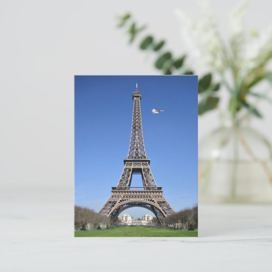 Lemmy Flyby, Eiffel Tower Briefkaart (Staand voorkant)