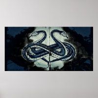Lemniboros Serpens Rorschach Poster 002