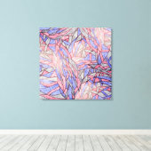 Lemohaco abstracte kunst canvas  afdruk (Insitu (Houten vloer))