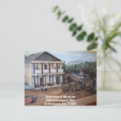 Lemoine Hall, Cottonport Museum220 Cottonport A... Briefkaart (Staand voorkant)