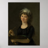 Lemoine - Zelfportret Poster (Voorkant)