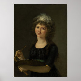 Lemoine - Zelfportret Poster