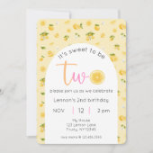 Lemon 2e verjaardag foto kaart (Voorkant)