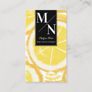 Lemon Abstract Huis Interieur Ontwerper Stylist Visitekaartje