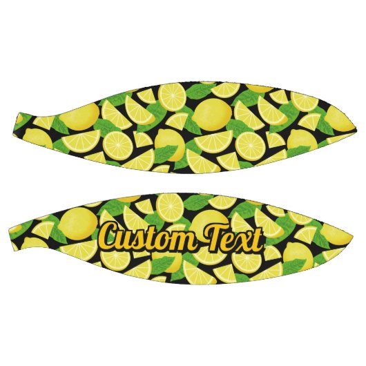 Lemon-achtergrond Basketbal (Panelen)