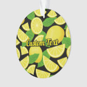 Lemon-achtergrond Ornament (voorkant)