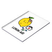 Lemon-aid Grappige Eerste Hulp Citroen Grap Notitieboek (Linkerzijde)