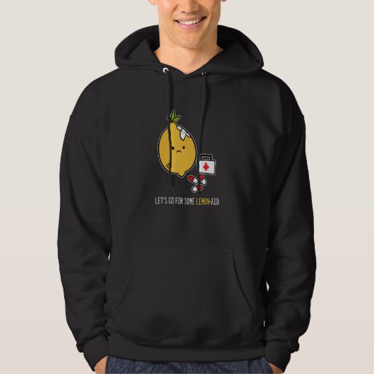 Lemon Aid limonade Vendor Hoodie (Voorkant)