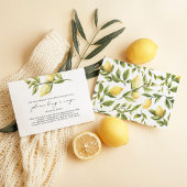 Lemon Amalfi Kust recept aanvraag Enclosure Kaart