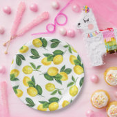 Lemon Amalfi Wedding | Outdoor Italian Citrus Papieren Bordje (Feest)