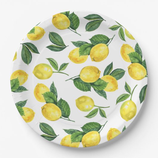 Lemon Amalfi Wedding | Outdoor Italian Citrus Papieren Bordje (Voorkant)