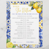 Lemon Amalfi wil dat ze liever Vrijgezellenfeest s (Voorkant)