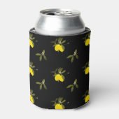 Lemon and flowers blikjeskoeler (Blikje Voorkant)