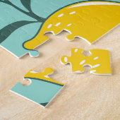 Lemon Art Mode Abstract Naadloos Legpuzzel (Zijkant)