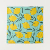 Lemon Art Mode Abstract Naadloos Wandkleed (Voorkant (horizontaal))