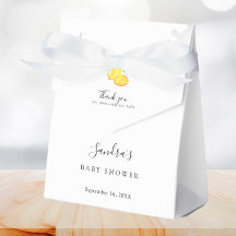 Lemon Baby shower Elegant Waterverf Modern