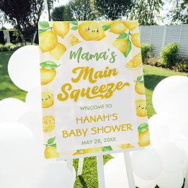 Lemon Baby shower Welkom Acryl Bord