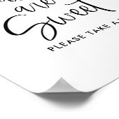 Lemon baby's zijn zoete Baby showers Poster (Hoek)