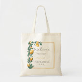 Lemon bag, The Perfect Welcome Bag Tote Bag (Voorkant)
