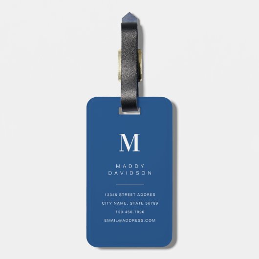 Lemon Bagage Label (Achterkant verticaal)