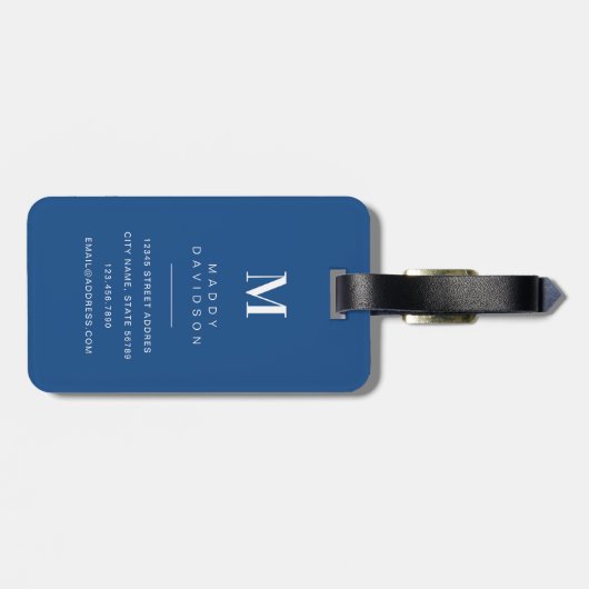 Lemon Bagage Label (Achterkant horizontaal)