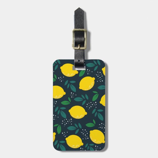 Lemon Bagagelabel (Voorkant verticaal)