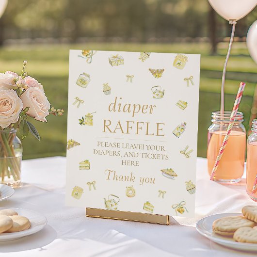 Lemon Bakery Luier Raffle Poster