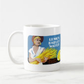 Lemon Barley Water Etiket Koffiemok (Links)