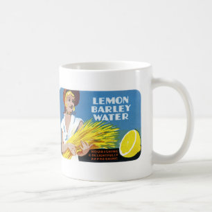 Lemon Barley Water Label Koffiemok