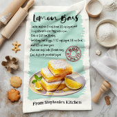 Lemon Bars Recept Gepersonaliseerd Theedoek