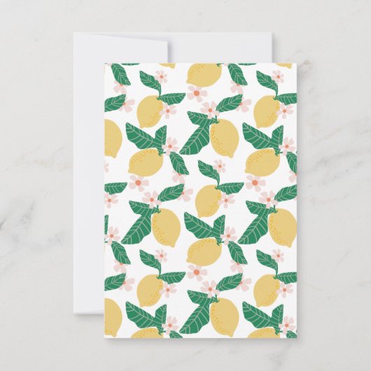Lemon Bedankkaart (Achterkant)