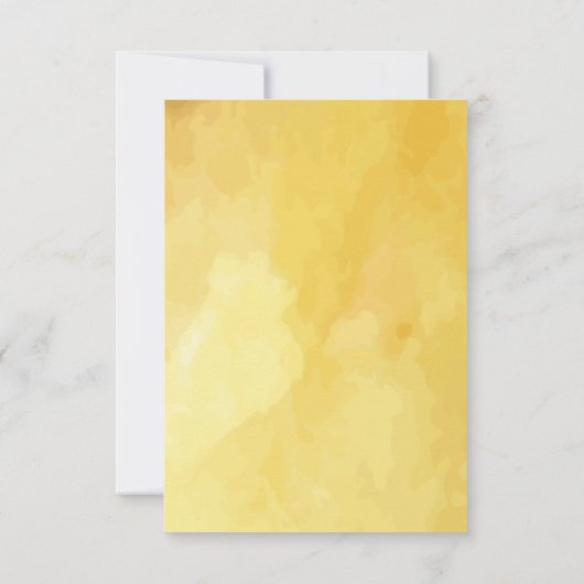 Lemon Bee Baby shower Book Request Enclosure Card Kaart (Achterkant)