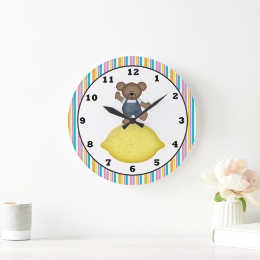 Lemon Beer Kitchen Clock Grote Klok (Huis)