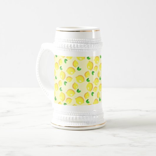 Lemon Beer Stein Bierpul (Voorkant links)