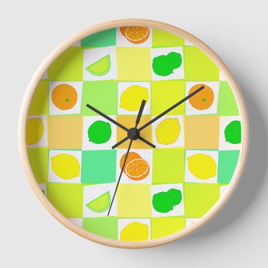 Lemon, beperkt Sinaasappels met Slices Pattern Kit (Voorkant)