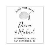 Lemon BEWAART DE DATUM-kalligrafie Zelfinktende Stempel (Design)