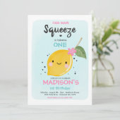 Lemon Birthday nodigt ons belangrijkste pleisterfe Kaart (Staand voorkant)