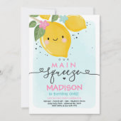 Lemon Birthday nodigt ons belangrijkste pleisterfe Kaart (Voorkant)