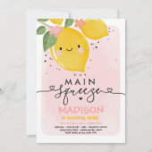 Lemon Birthday nodigt ons belangrijkste pleisterfe Kaart (Voorkant)