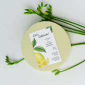 Lemon Birthday Uitnodiging