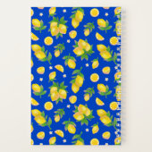 Lemon Blauwe Notitieboek (Achterkant)