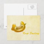 Lemon - Blijf glimlachen Briefkaart (Voorkant / Achterkant)
