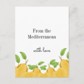 Lemon Bloom Collectie Briefkaart (Voorkant)