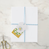 Lemon Bloom Collectie Cadeaulabel (Met Touw)