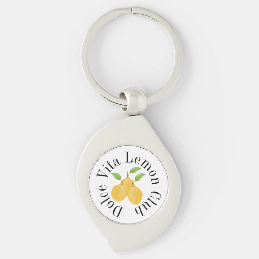 Lemon Bloom Collectie Sleutelhanger (Voorkant)