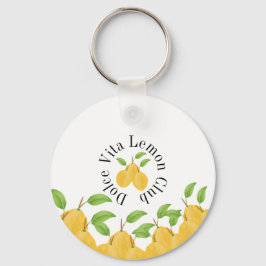 Lemon Bloom Collectie Sleutelhanger