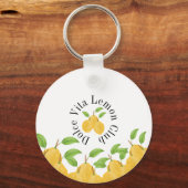 Lemon Bloom Collectie Sleutelhanger (Voorkant)