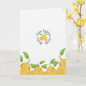 Lemon Bloom Collectie Verjaardag Kaart (Gele Bloem)
